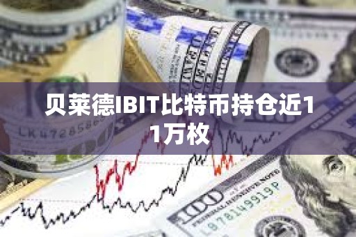 贝莱德IBIT比特币持仓近11万枚