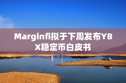 Marginfi拟于下周发布YBX稳定币白皮书