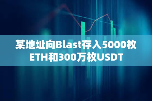 某地址向Blast存入5000枚ETH和300万枚USDT