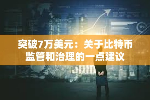 突破7万美元：关于比特币监管和治理的一点建议