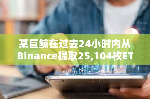 某巨鲸在过去24小时内从Binance提取25,104枚ETH