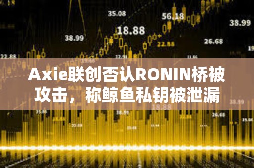 Axie联创否认RONIN桥被攻击，称鲸鱼私钥被泄漏