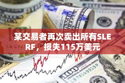 某交易者再次卖出所有SLERF，损失115万美元