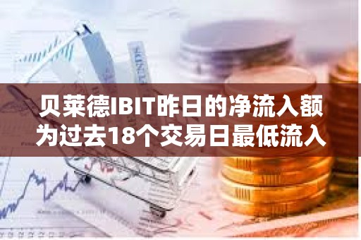 贝莱德IBIT昨日的净流入额为过去18个交易日最低流入，仅为4930万美元