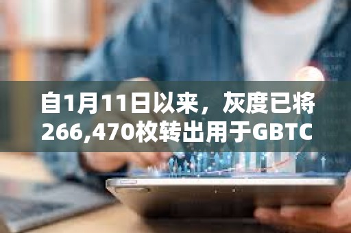 自1月11日以来，灰度已将266,470枚转出用于GBTC赎回