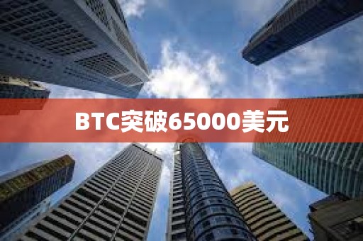 BTC突破65000美元