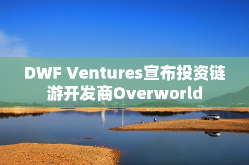 DWF Ventures宣布投资链游开发商Overworld