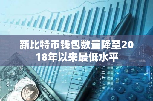 新比特币钱包数量降至2018年以来最低水平