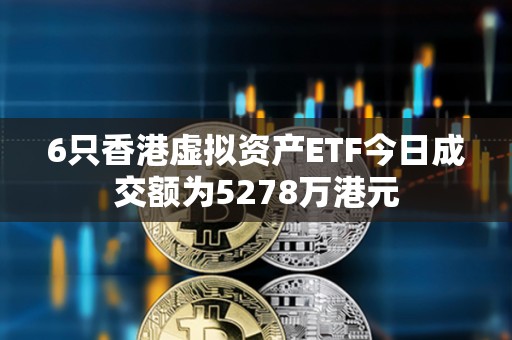 6只香港虚拟资产ETF今日成交额为5278万港元