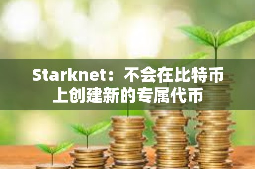 Starknet：不会在比特币上创建新的专属代币