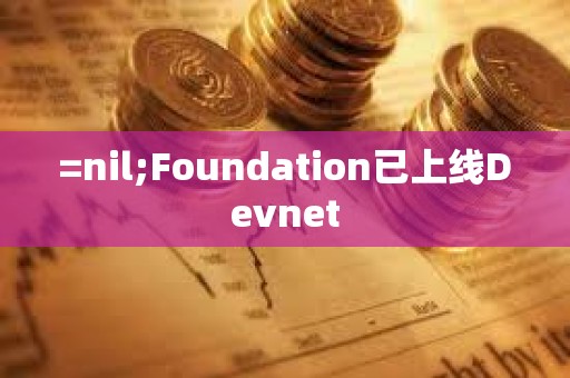 =nil;Foundation已上线Devnet