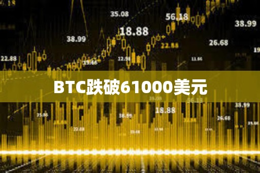 BTC跌破61000美元