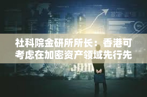 社科院金研所所长：香港可考虑在加密资产领域先行先试，争取更多数字资产领域主动权