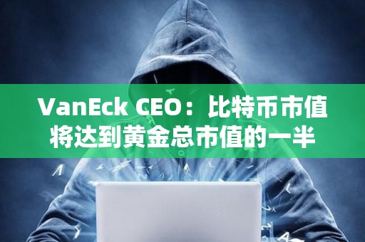 VanEck CEO：比特币市值将达到黄金总市值的一半