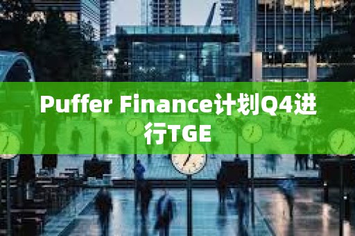 Puffer Finance计划Q4进行TGE