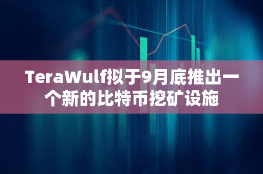 TeraWulf拟于9月底推出一个新的比特币挖矿设施