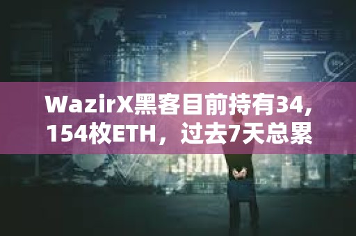 WazirX黑客目前持有34,154枚ETH，过去7天总累计向Tornado Cash转移20,000枚ETH