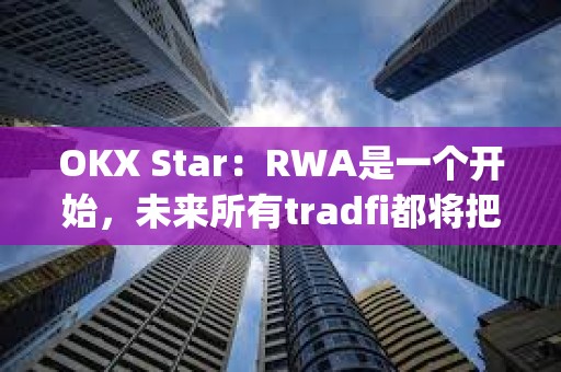 OKX Star：RWA是一个开始，未来所有tradfi都将把服务转移到dapp和区块链上