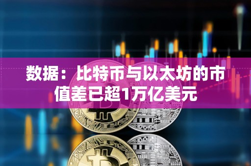 数据：比特币与以太坊的市值差已超1万亿美元