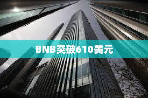 BNB突破610美元