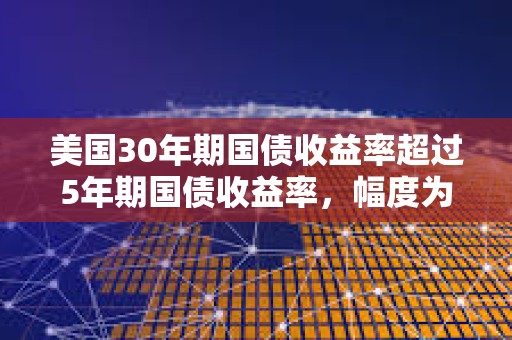 美国30年期国债收益率超过5年期国债收益率，幅度为2023年5月以来最大