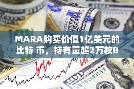 MARA购买价值1亿美元的比特 币，持有量超2万枚BTC