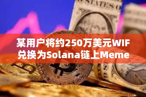 某用户将约250万美元WIF兑换为Solana链上Meme币MUMU