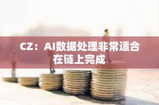 CZ：AI数据处理非常适合在链上完成