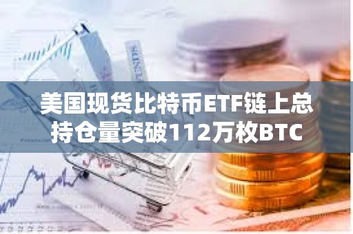 美国现货比特币ETF链上总持仓量突破112万枚BTC