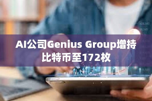 AI公司Genius Group增持比特币至172枚