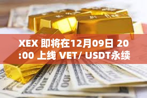 XEX 即将在12月09日 20:00 上线 VET/ USDT永续合约