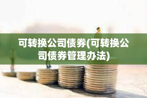 可转换公司债券(可转换公司债券管理办法)