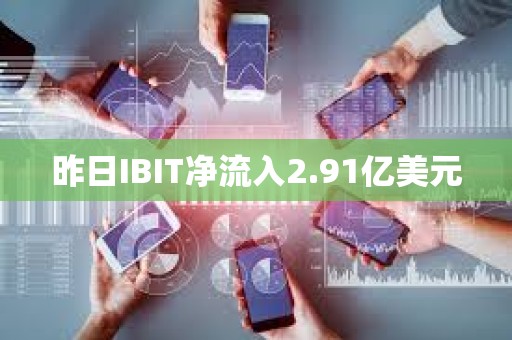 昨日IBIT净流入2.91亿美元