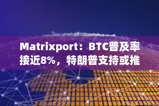 Matrixport：BTC普及率接近8%，特朗普支持或推动BTC价格突破10万美元