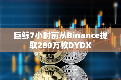 巨鲸7小时前从Binance提取280万枚DYDX