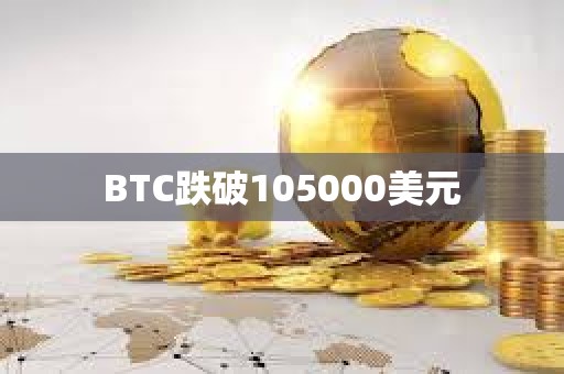 BTC跌破105000美元