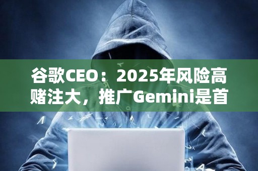 谷歌CEO：2025年风险高赌注大，推广Gemini是首要任务