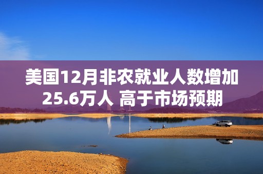 美国12月非农就业人数增加25.6万人 高于市场预期