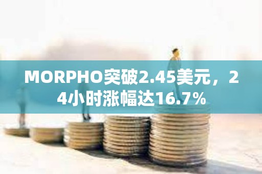 MORPHO突破2.45美元，24小时涨幅达16.7%