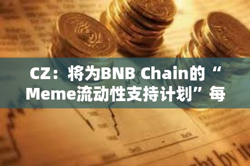 CZ：将为BNB Chain的“Meme流动性支持计划”每周获胜项目添加BNB流动性