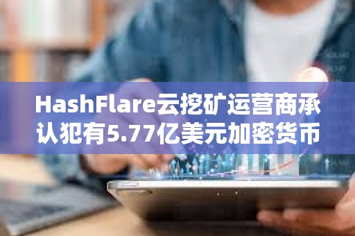 HashFlare云挖矿运营商承认犯有5.77亿美元加密货币欺诈罪