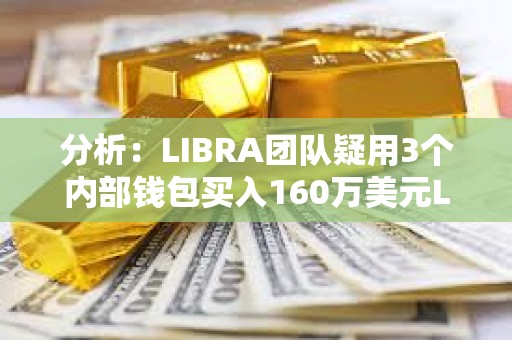 分析：LIBRA团队疑用3个内部钱包买入160万美元LIBRA，获利665万美元