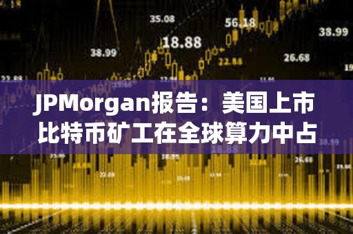 JPMorgan报告：美国上市比特币矿工在全球算力中占29%