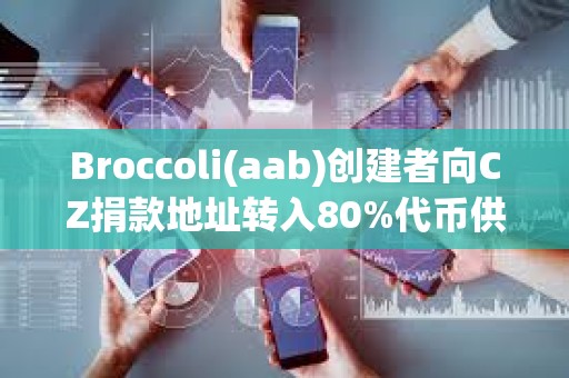 Broccoli(aab)创建者向CZ捐款地址转入80%代币供应量