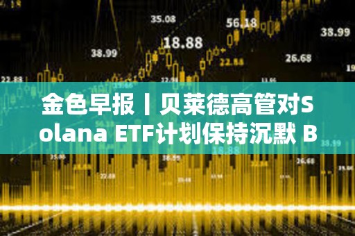 金色早报丨贝莱德高管对Solana ETF计划保持沉默 BTC跌破91400美元