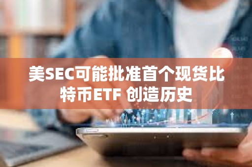 美SEC可能批准首个现货比特币ETF 创造历史