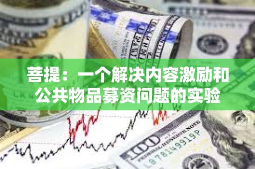 菩提：一个解决内容激励和公共物品募资问题的实验