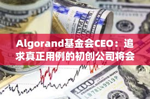 Algorand基金会CEO：追求真正用例的初创公司将会增长