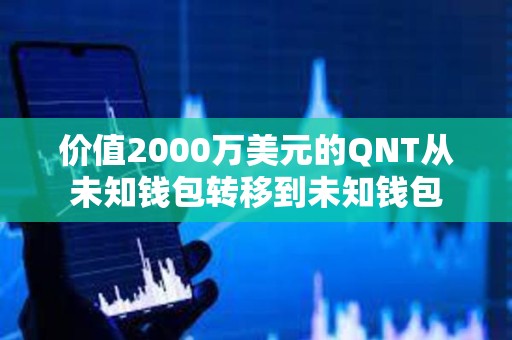 价值2000万美元的QNT从未知钱包转移到未知钱包