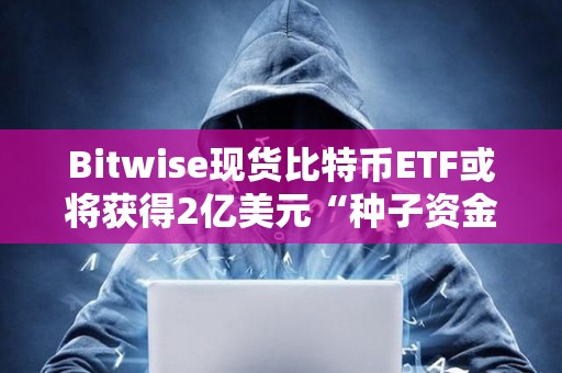 Bitwise现货比特币ETF或将获得2亿美元“种子资金”